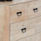 AUREVO WOODEN SEVEN DRAWER DRAWCHEST - Art and craft furniture