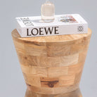 AUREVO WOODEN SIDE TABLE - Art and craft furniture