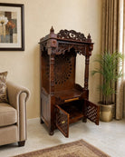 Avelia Wooden Temple - Art and craft furniture