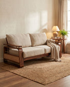 Aveline Cane 2-Seater Sofa - Art and craft furniture