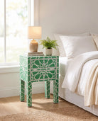 Avella 2 Drawer Bedside Table - Art and craft furniture