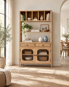 Avenue 2 Drawer & Door Standing Bar - Art and craft furniture