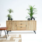 AVENUE TWO DOOR THREE DRAWER SIDEBOARD - Art and craft furniture