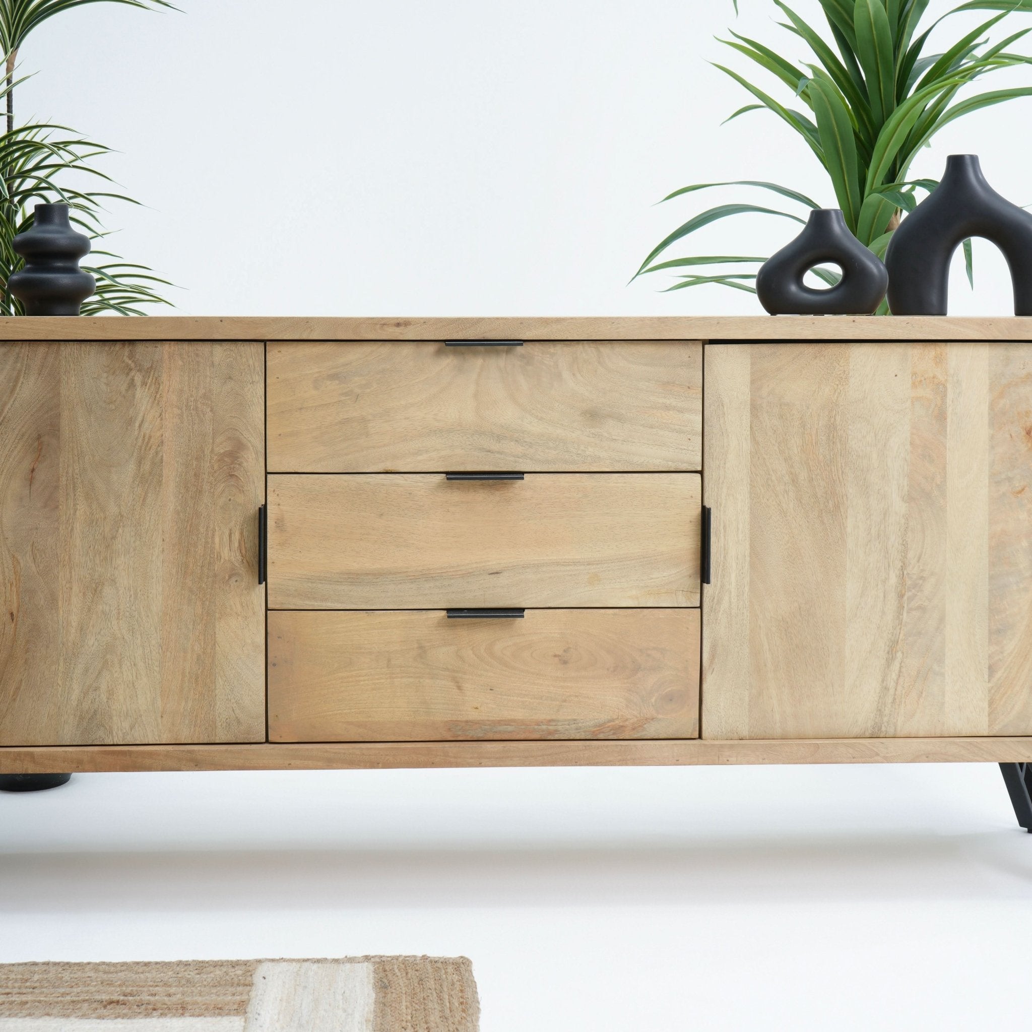 AVENUE TWO DOOR THREE DRAWER SIDEBOARD - Art and craft furniture