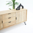 AVENUE TWO DOOR THREE DRAWER SIDEBOARD - Art and craft furniture