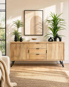 Avenue Two Door Three Drawer Sideboard - Art and craft furniture