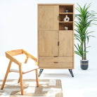 AVENUE TWO DRAWER THREE DOOR CABINET - Art and craft furniture