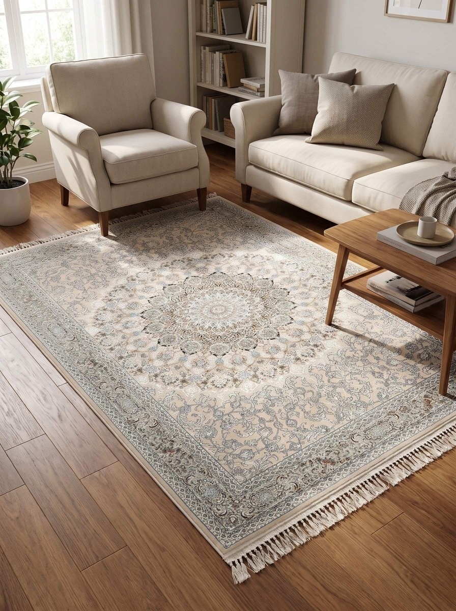Azarin Cream Carpet - Art and craft furniture