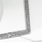 AZURE-BLACK MOTHER OF PEARL MIRROR FRAME - Art and craft furniture