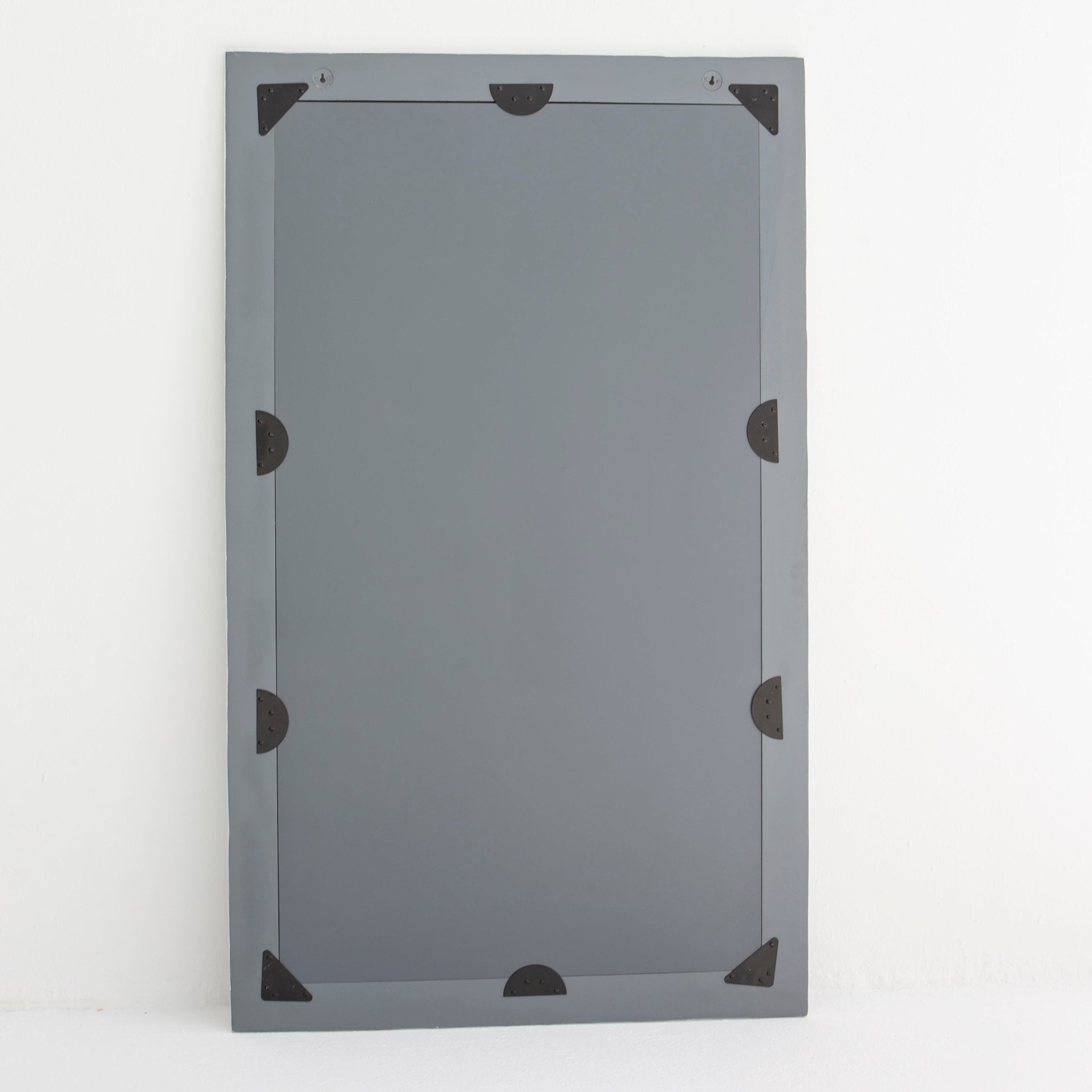 AZURE-GREY MOTHER OF PEARL MIRROR FRAME - Art and craft furniture