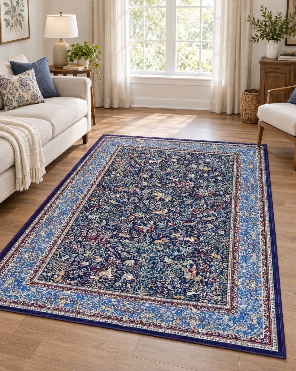 Bahaar Blue Carpet - Art and craft furniture