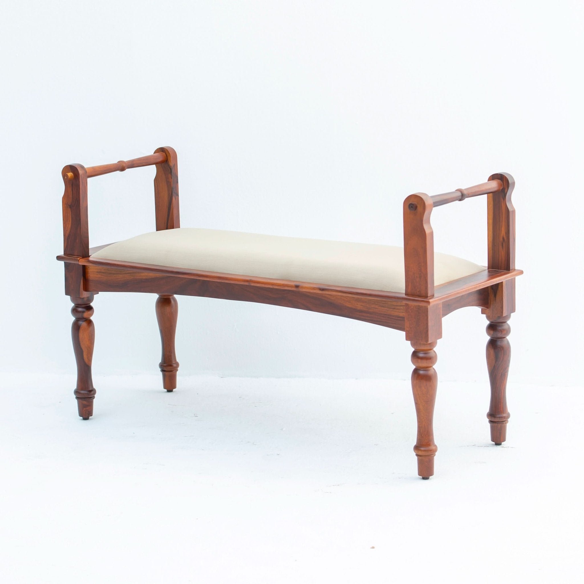 BARCELONA WOODEN BENCH - Art and craft furniture