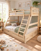 Barcelona Wooden Bunk Bed - Art and craft furniture