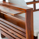 BARCELONA WOODEN SOFA CUM BED - Art and craft furniture