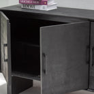 BARMER WOODEN THREE DOOR SIDEBOARD - Art and craft furniture