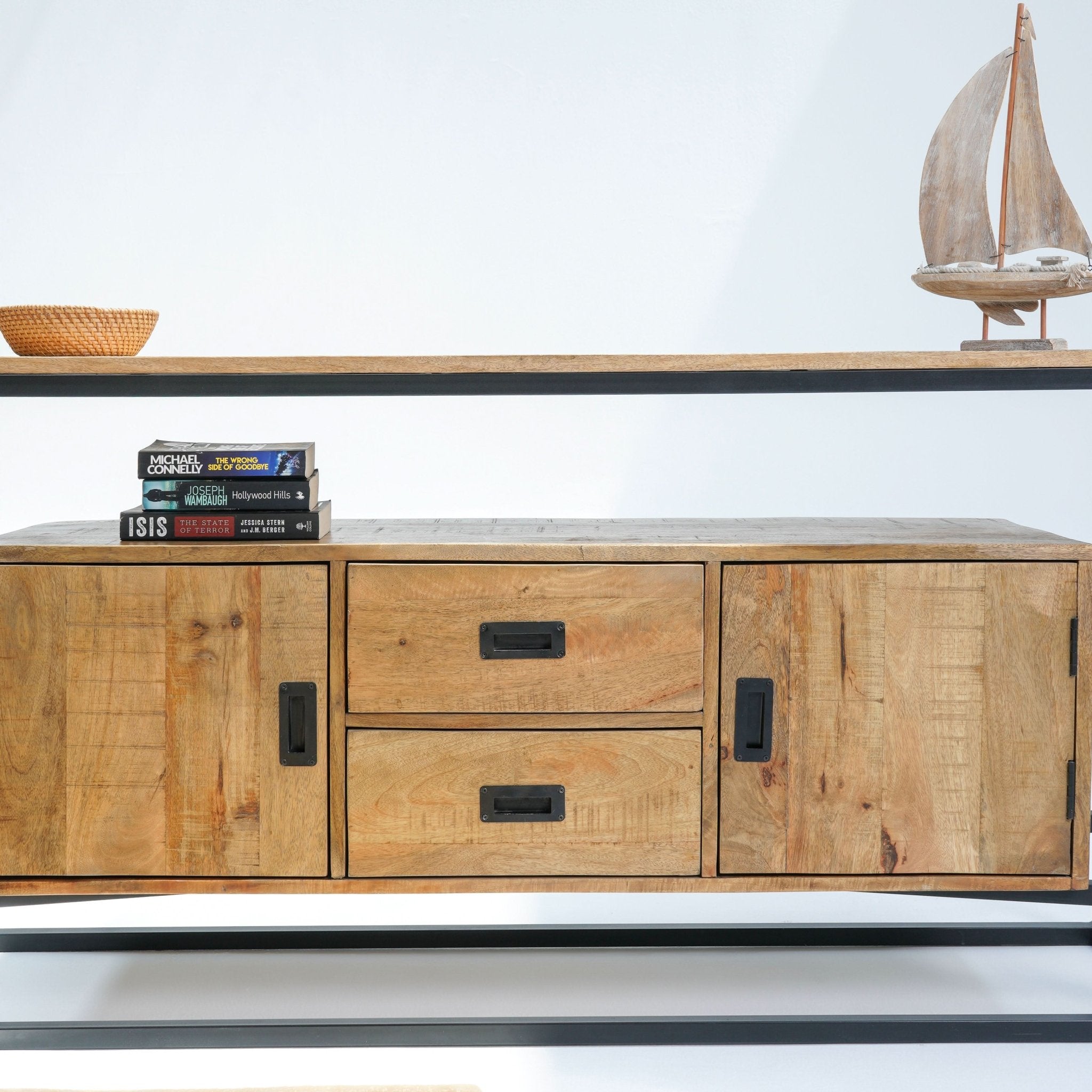 BERLIN LOFT INDUSTRIAL TWO DOOR SIDEBOARD - Art and craft furniture