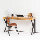 BERLIN LOFT WOODEN DESK - Art and craft furniture