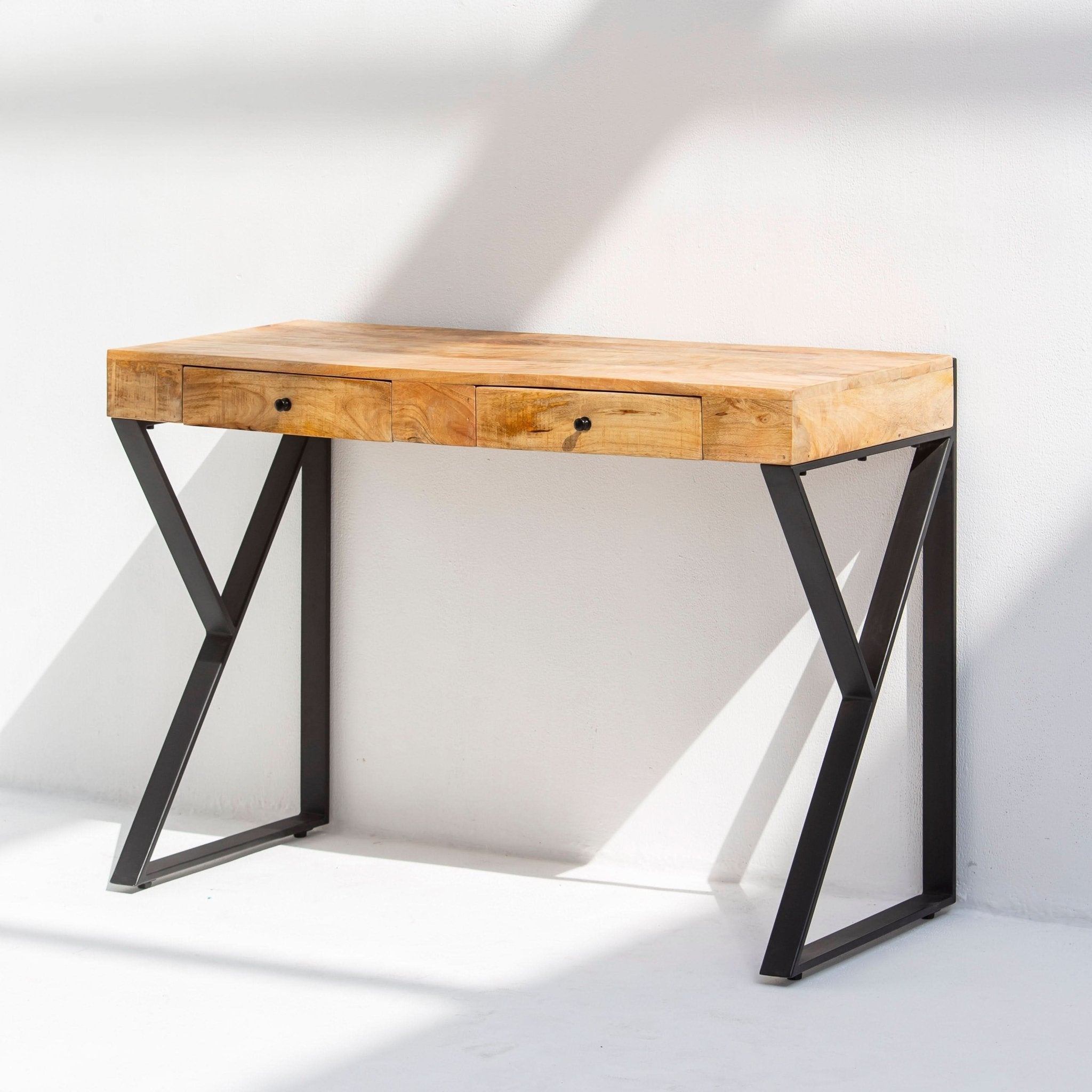 BERLIN LOFT WOODEN DESK - Art and craft furniture