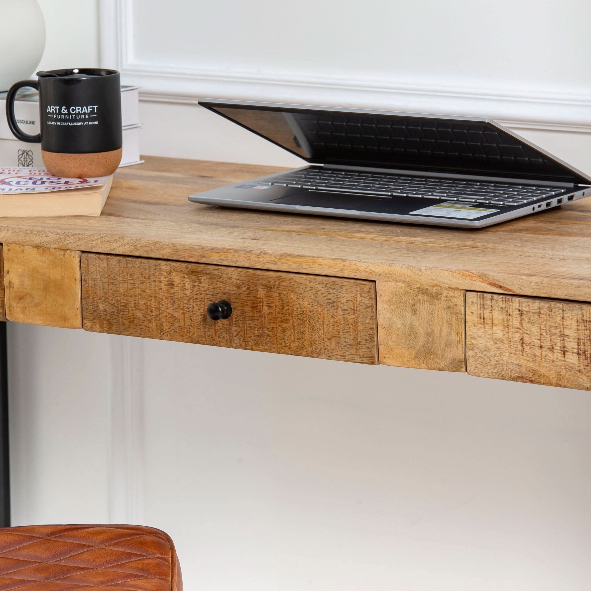BERLIN LOFT WOODEN DESK - Art and craft furniture