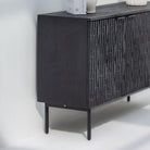BLACK GALAXY THREE DOOR SIDEBOARD - Art and craft furniture