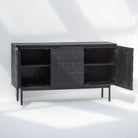 BLACK GALAXY THREE DOOR SIDEBOARD - Art and craft furniture