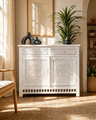 Blend Carved Sideboard - Art and craft furniture