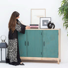 BLOSSORA THREE DOOR SIDEBOARD - Art and craft furniture