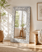 BLUESHELL RECTANGLE MIRROR FRAME - Art and craft furniture