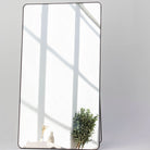 BYRON RECTANGLE BLACK METAL MIRROR FRAME - Art and craft furniture