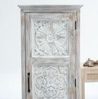 CAIRO CLASSIC ONE DOOR WOODEN CABINET - Art and craft furniture