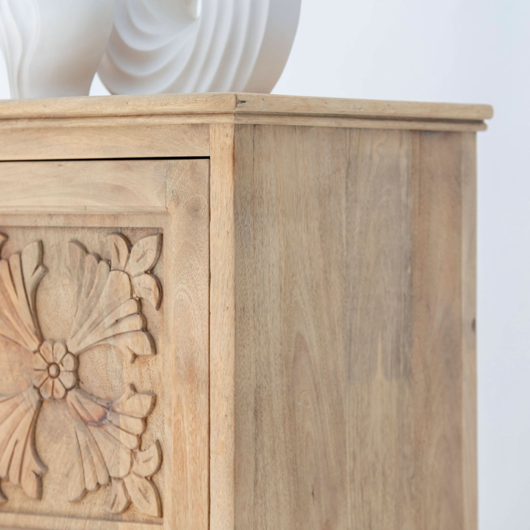 CAIRO CLASSIC ONE DOOR WOODEN CABINET - Art and craft furniture