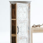 CAIRO CLASSIC ONE DOOR WOODEN CABINET - Art and craft furniture
