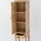 CAIRO CLASSIC ONE DOOR WOODEN CABINET - Art and craft furniture