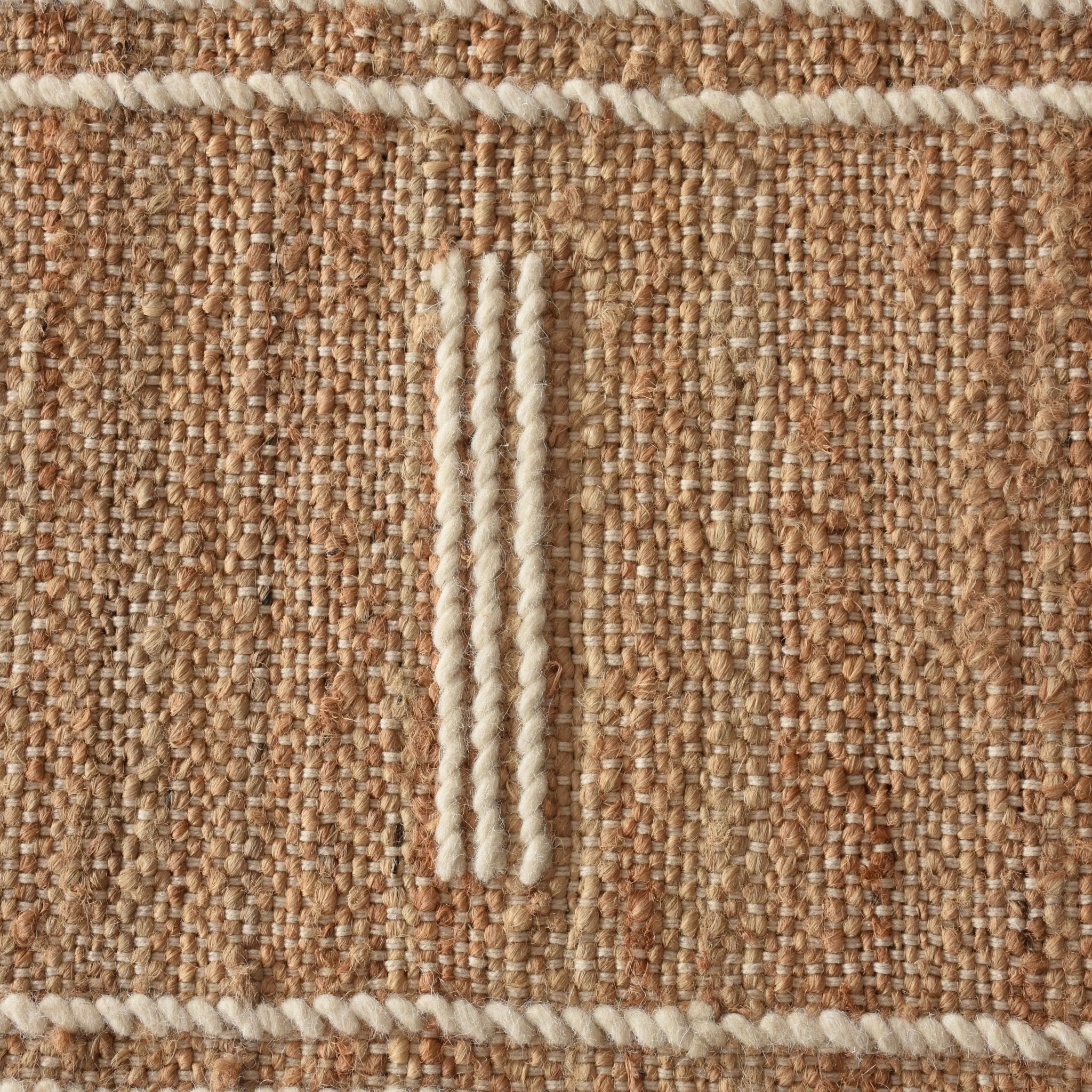 CALLAHANO PUNJA KELIM JUTE & WOOL POLYSTER MIX CARPET - Art and craft furniture
