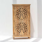 CALVIAN WOODEN CARVING CABINET - Art and craft furniture