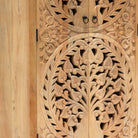 CALVIAN WOODEN CARVING CABINET - Art and craft furniture