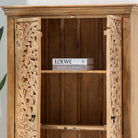 CALVIAN WOODEN CARVING CABINET - Art and craft furniture