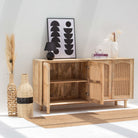 CANOVA RATTAN FOUR DOOR SIDEBOARD - Art and craft furniture