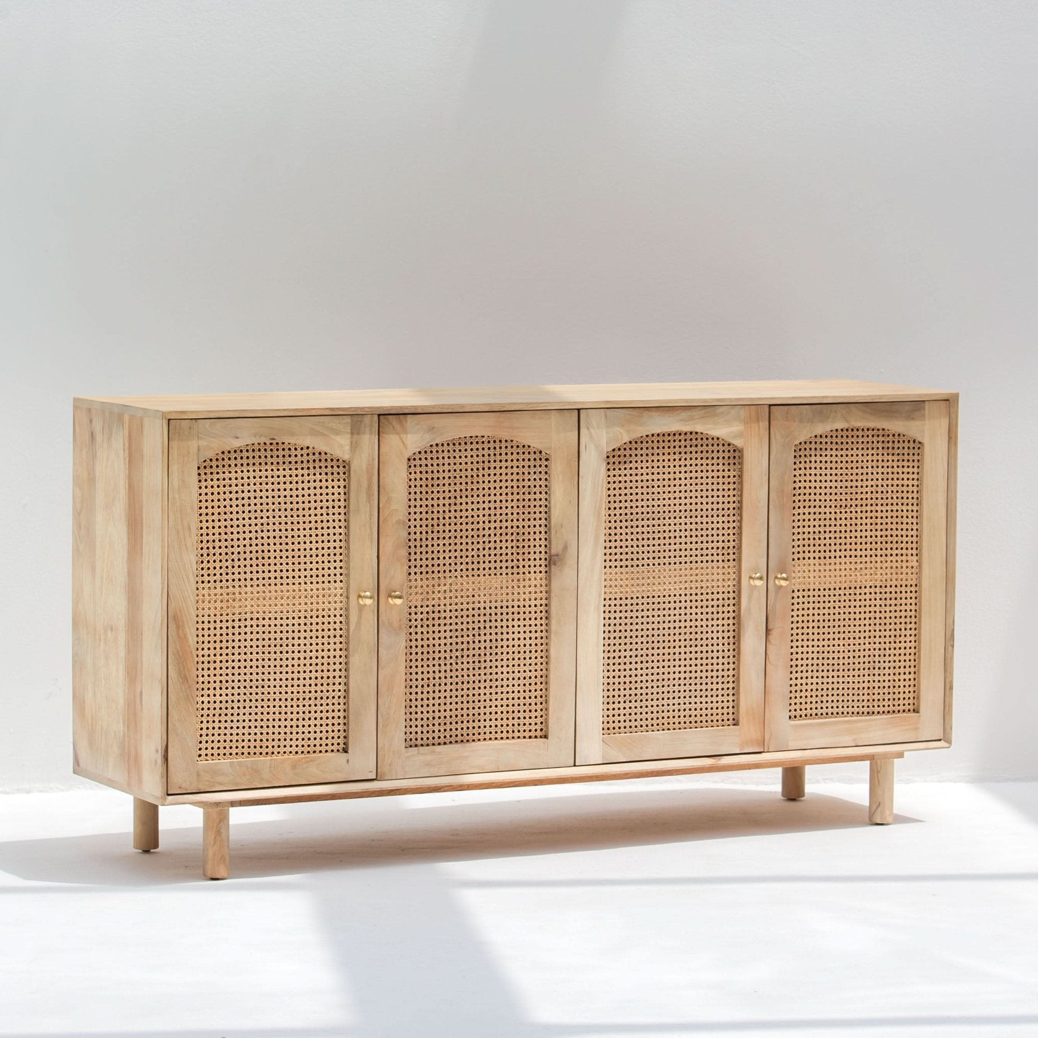 CANOVA RATTAN FOUR DOOR SIDEBOARD - Art and craft furniture