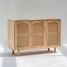 CANOVA RATTAN THREE DOOR SIDEBOARD - Art and craft furniture