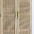 CANOVA RATTAN TWO DOOR CABINET - Art and craft furniture