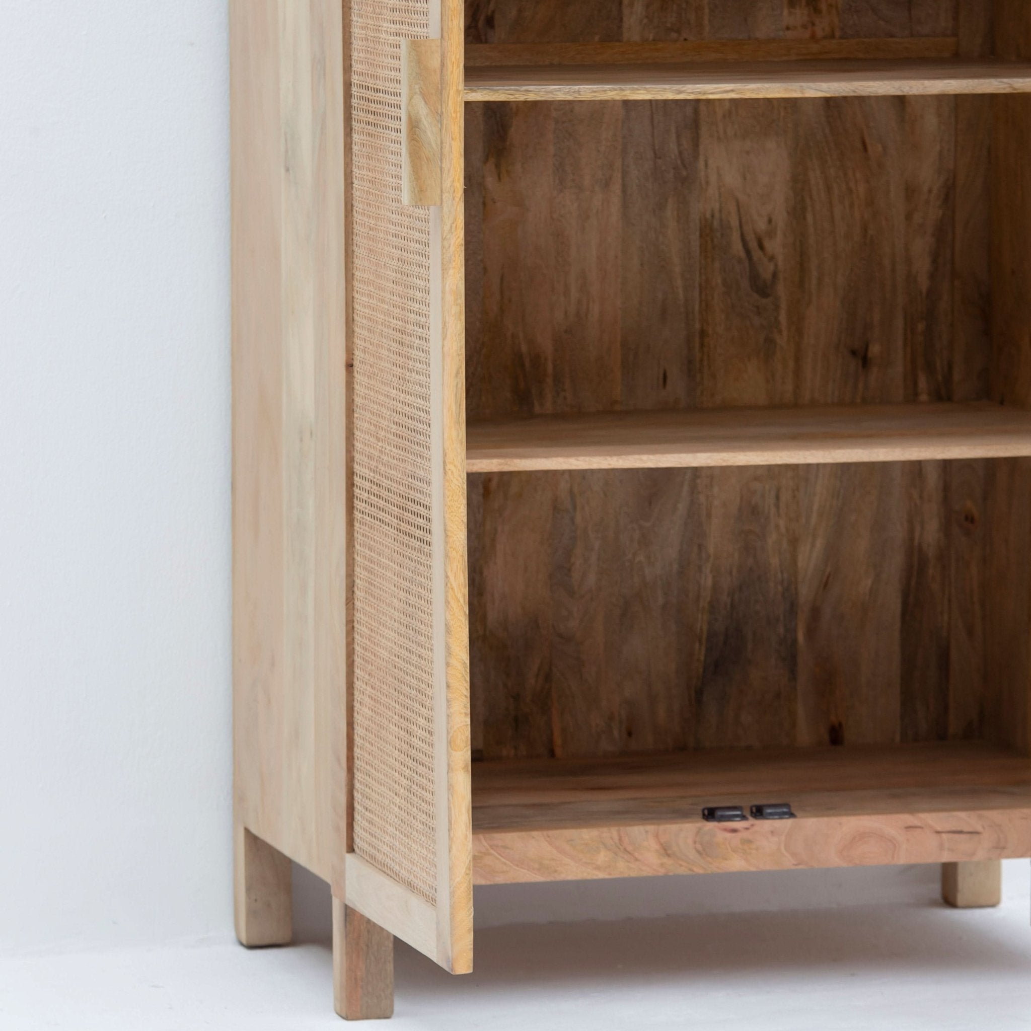 CANOVA RATTAN TWO DOOR CABINET - Art and craft furniture