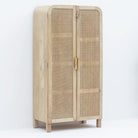 CANOVA RATTAN TWO DOOR CABINET - Art and craft furniture