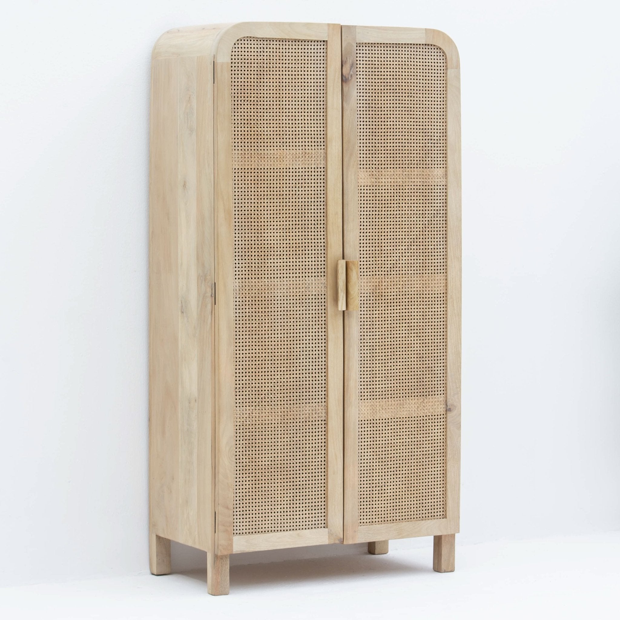 CANOVA RATTAN TWO DOOR CABINET - Art and craft furniture