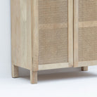 CANOVA RATTAN TWO DOOR CABINET - Art and craft furniture