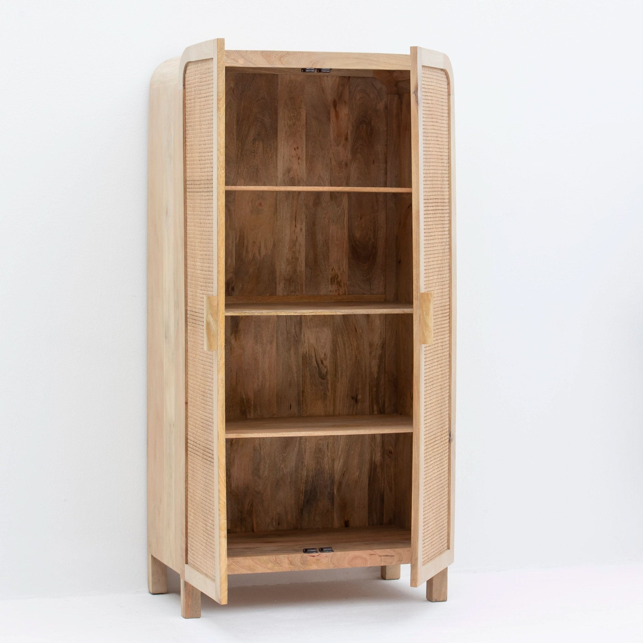 CANOVA RATTAN TWO DOOR CABINET - Art and craft furniture
