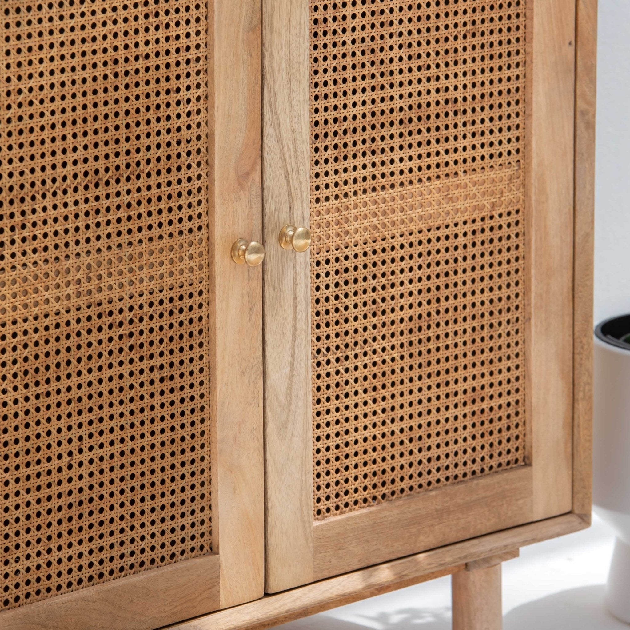 CANOVA RATTAN TWO DOOR SIDEBOARD - Art and craft furniture