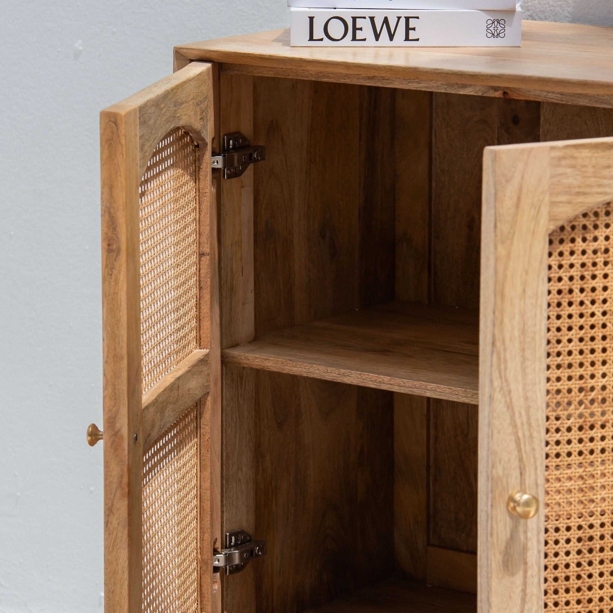 CANOVA RATTAN TWO DOOR SIDEBOARD - Art and craft furniture