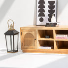 CANOVA RATTAN TWO DOOR TV STAND - Art and craft furniture