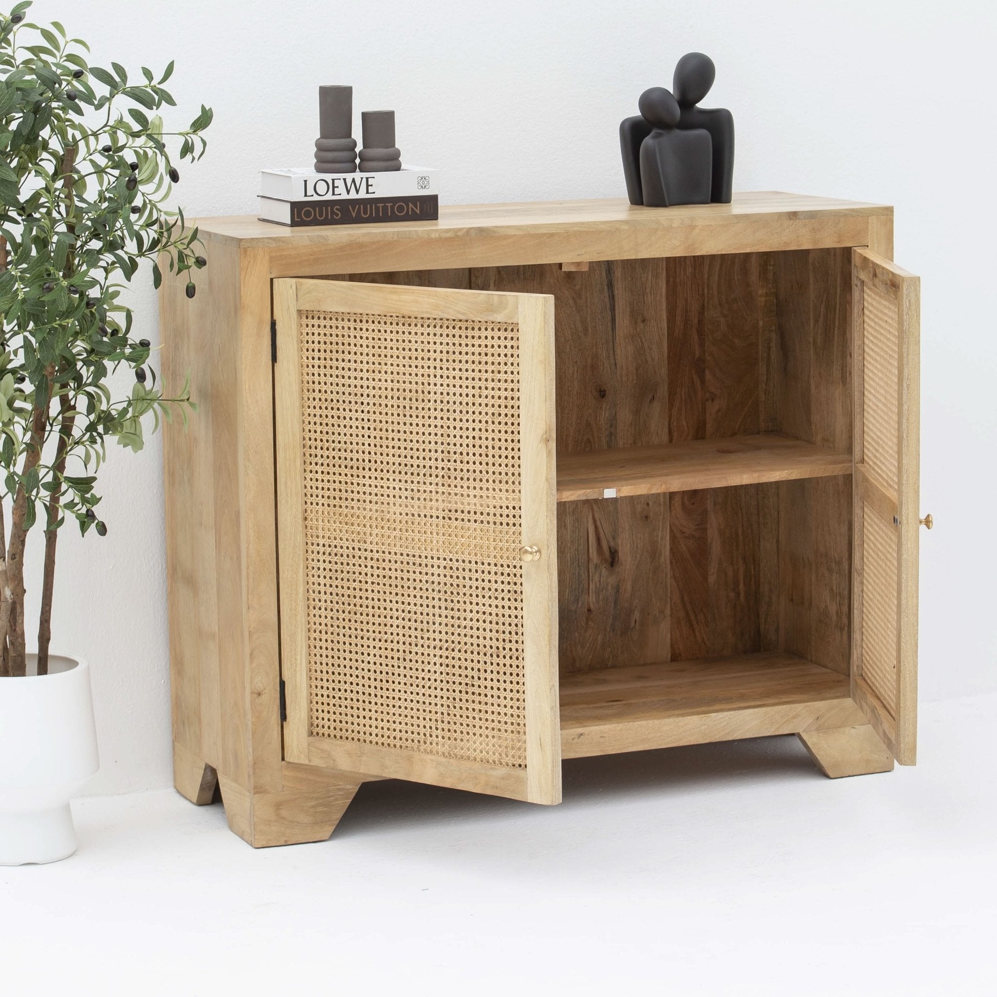 CANOVIA CANE FTD TWO DOOR SIDEBOARD - Art and craft furniture